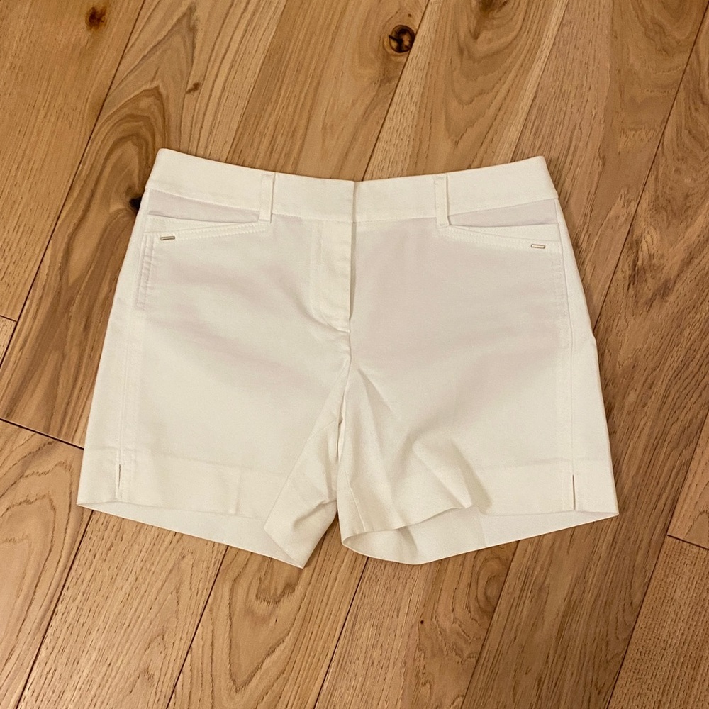Women's White Shorts
